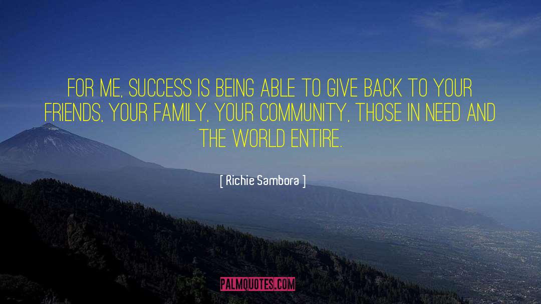 Immediate Family quotes by Richie Sambora