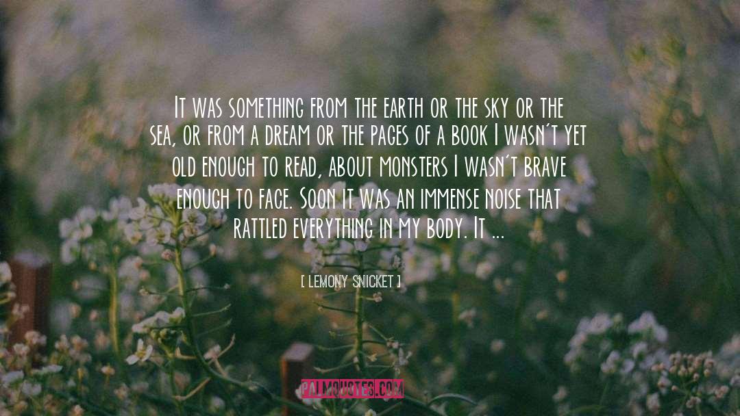 Immense quotes by Lemony Snicket