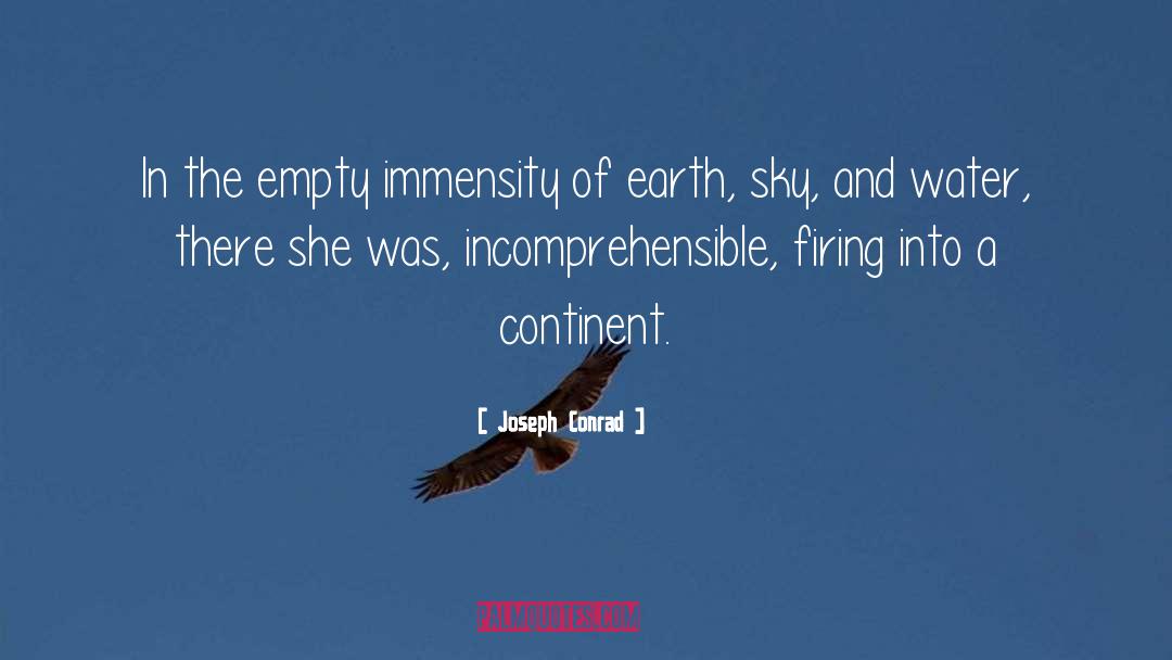 Immensity quotes by Joseph Conrad