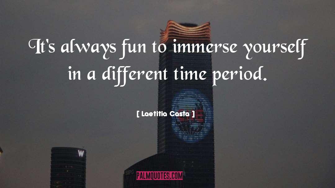 Immerse quotes by Laetitia Casta