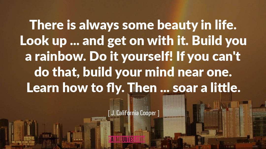 Immerse Yourself In Beauty quotes by J. California Cooper