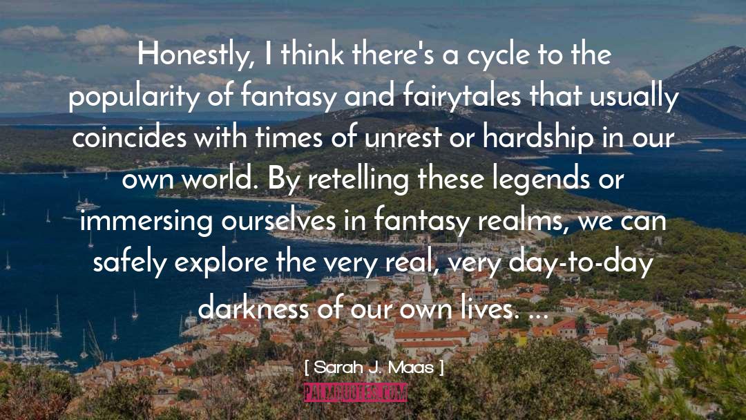 Immersing Yourself quotes by Sarah J. Maas