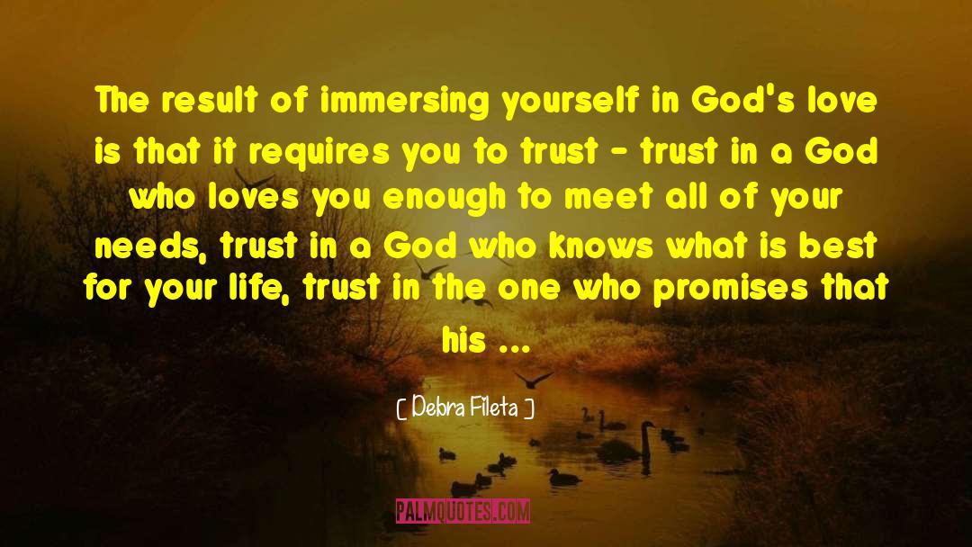 Immersing Yourself quotes by Debra Fileta
