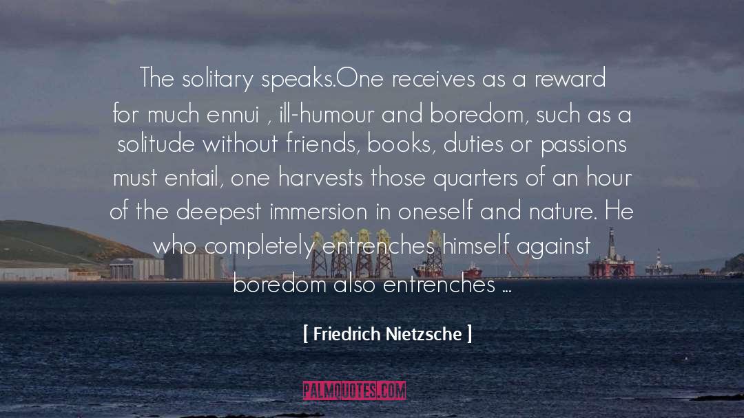 Immersion quotes by Friedrich Nietzsche