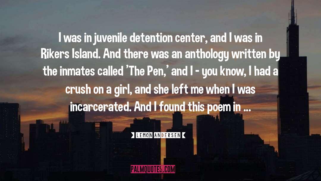 Immigrant Detention quotes by Lemon Andersen