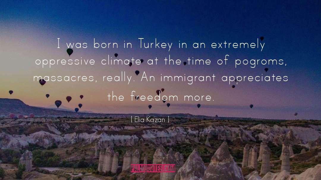 Immigrant quotes by Elia Kazan