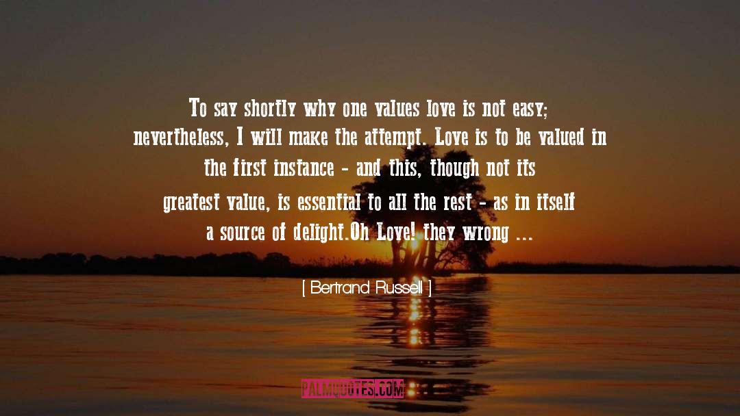 Immigrant Values quotes by Bertrand Russell