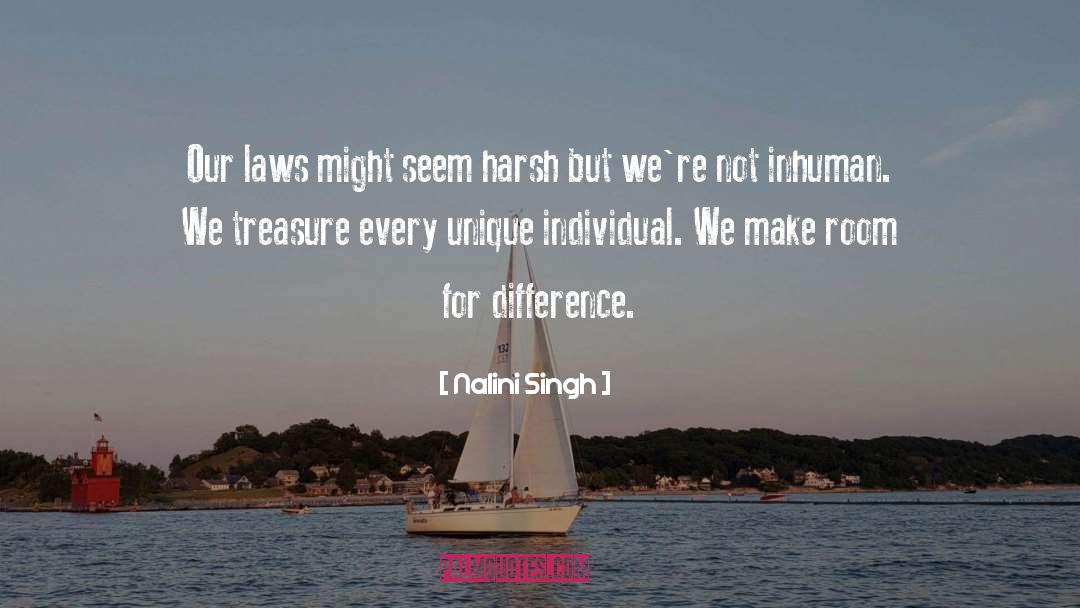 Immigration Laws quotes by Nalini Singh