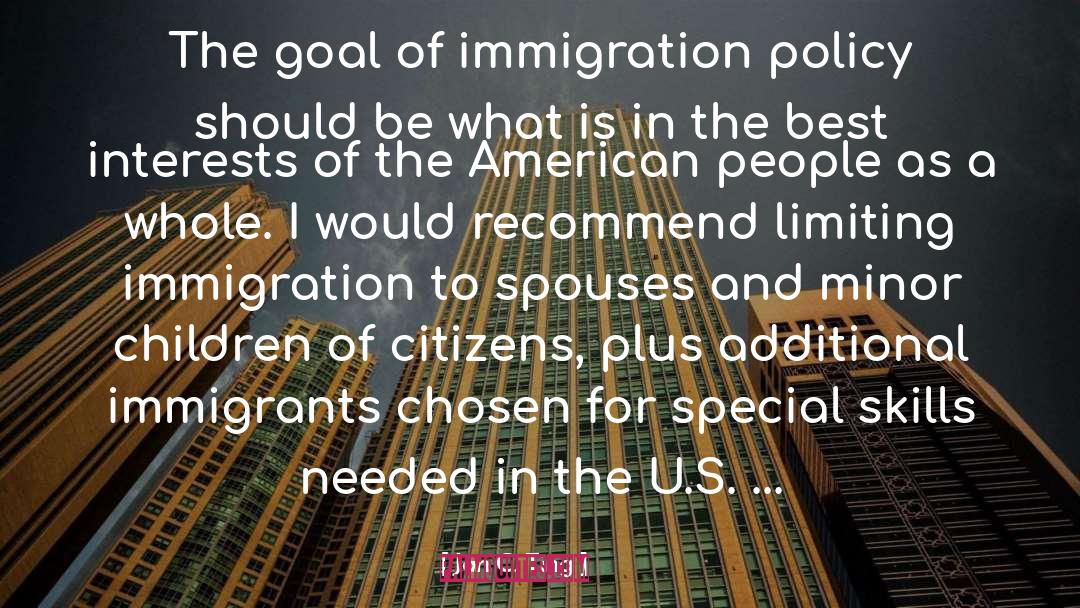 Immigration Policy quotes by Jan C. Ting