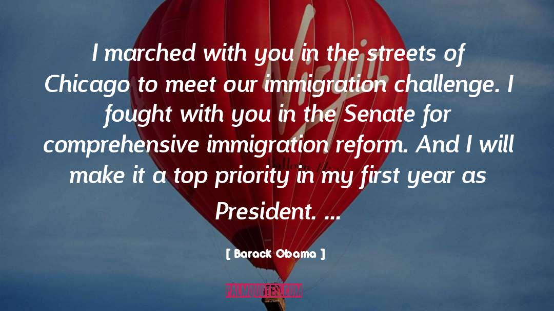 Immigration Reform quotes by Barack Obama