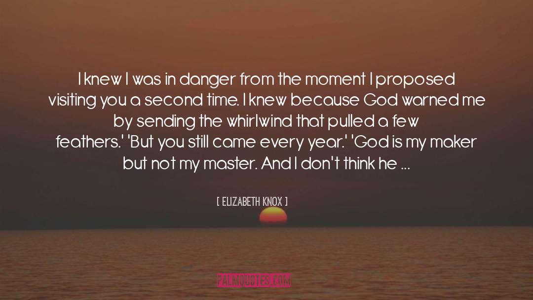 Imminent Danger quotes by Elizabeth Knox