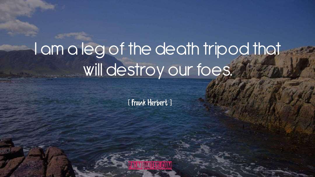 Imminent Death quotes by Frank Herbert