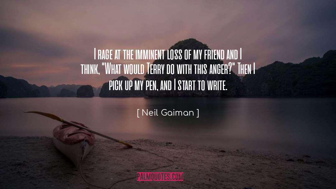 Imminent quotes by Neil Gaiman