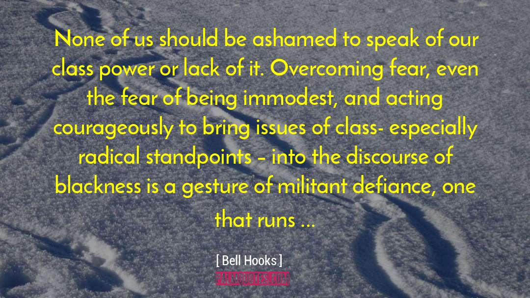 Immodest quotes by Bell Hooks