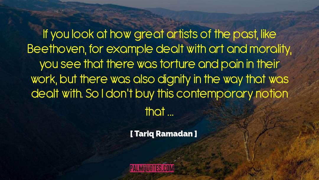 Immoral Politicians quotes by Tariq Ramadan