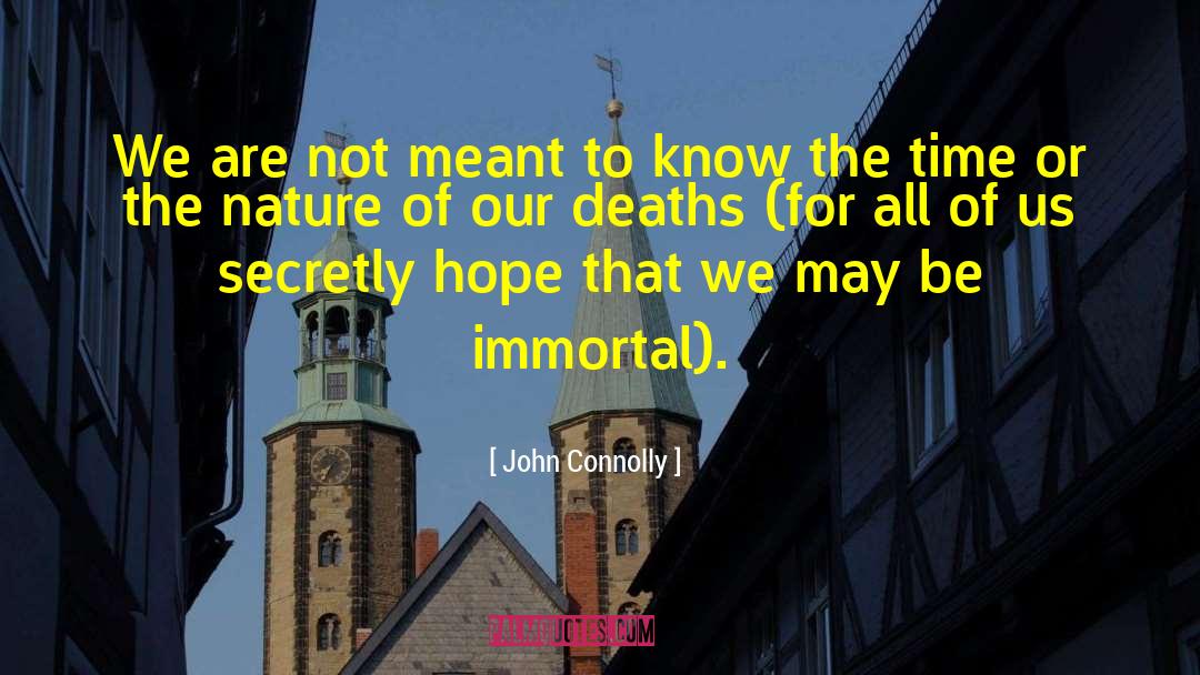 Immortal Beloved quotes by John Connolly