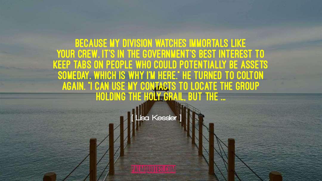 Immortals quotes by Lisa Kessler