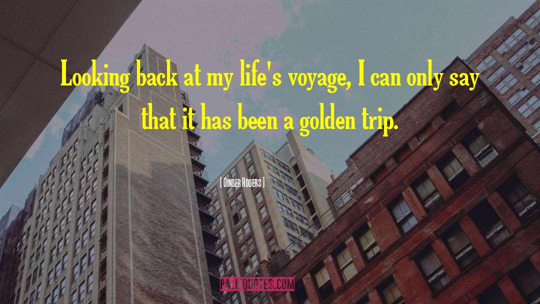 Immsersion Travel quotes by Ginger Rogers