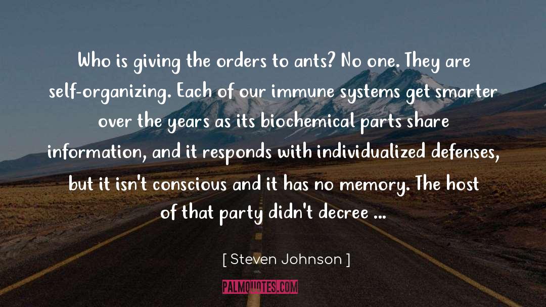 Immune Systems quotes by Steven Johnson