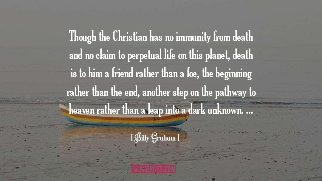 Immunity quotes by Billy Graham
