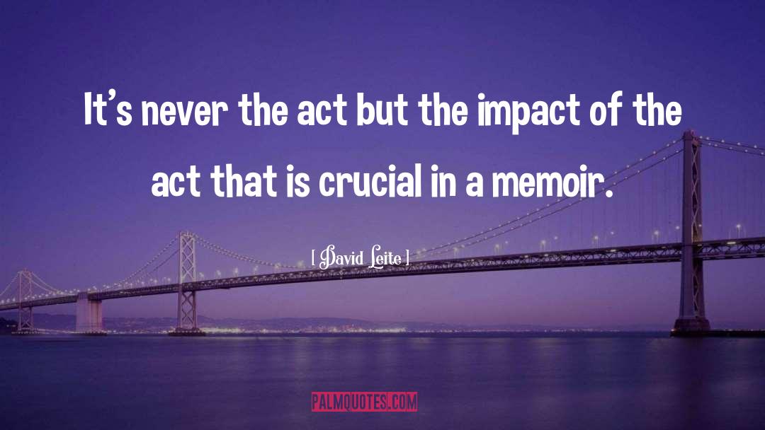 Impact Makers quotes by David Leite