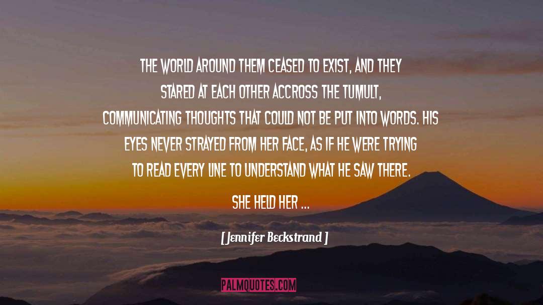 Impact Of Love quotes by Jennifer Beckstrand
