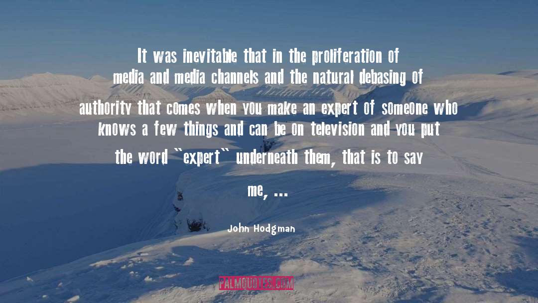 Impact Of The Media quotes by John Hodgman