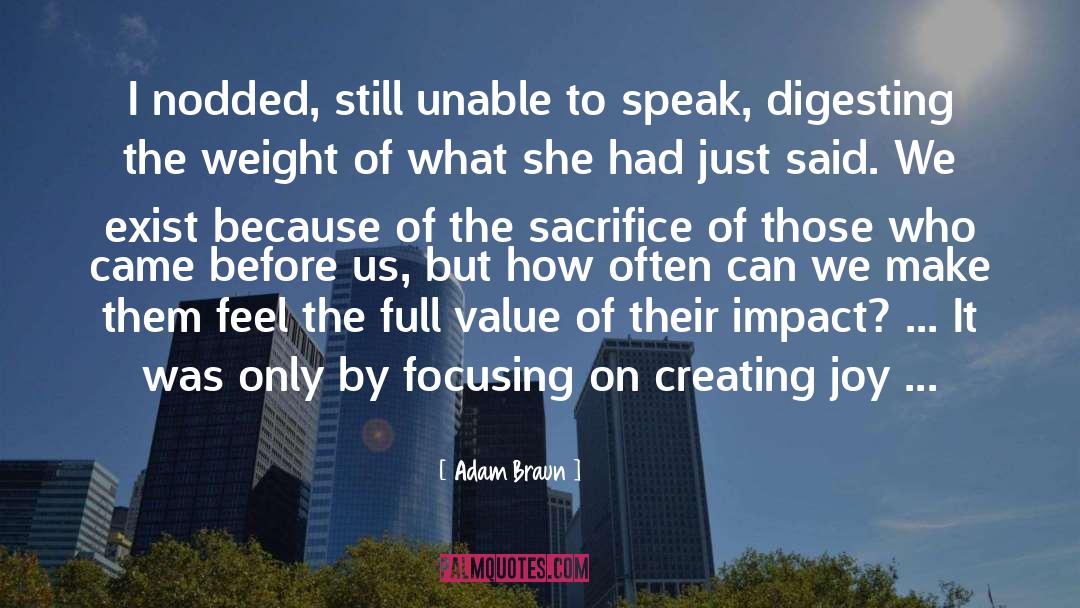 Impact quotes by Adam Braun