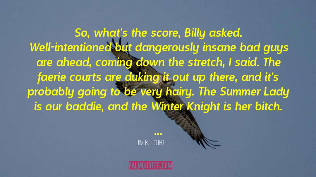 Impact Winter quotes by Jim Butcher