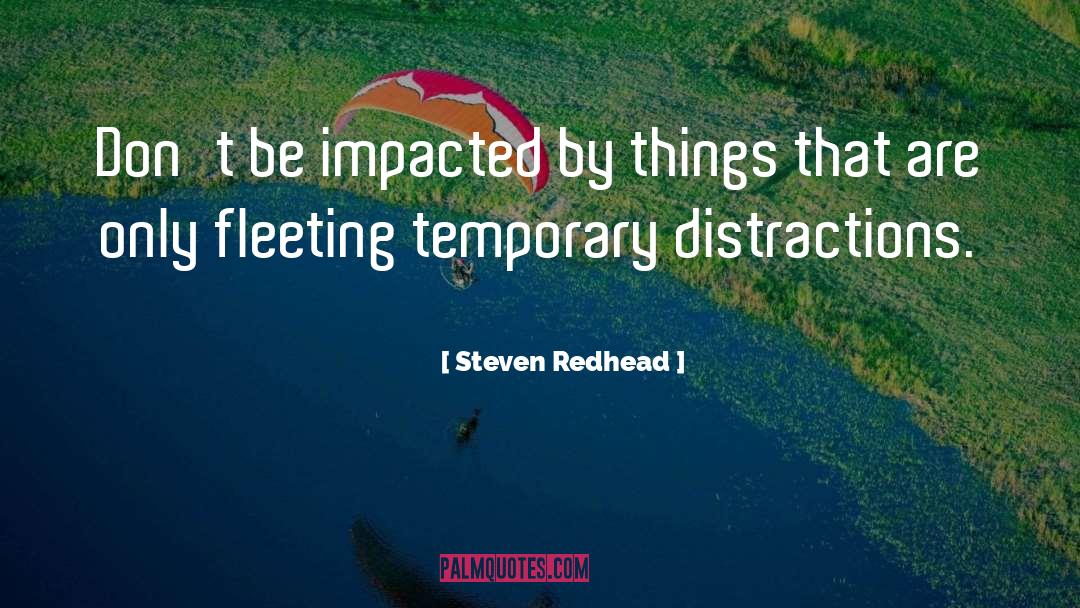 Impacted quotes by Steven Redhead