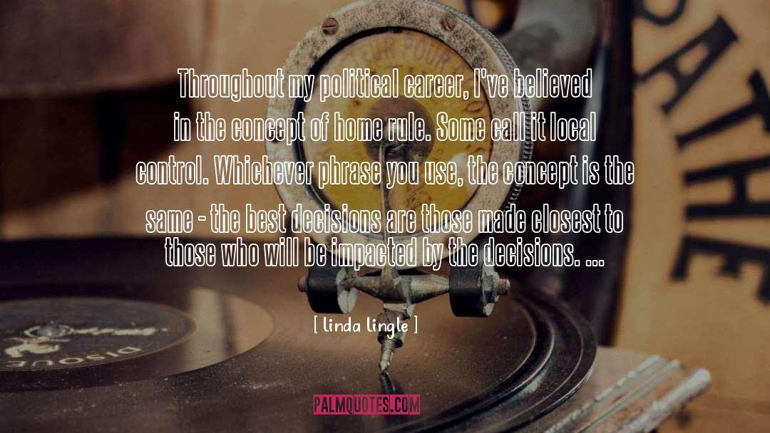 Impacted quotes by Linda Lingle