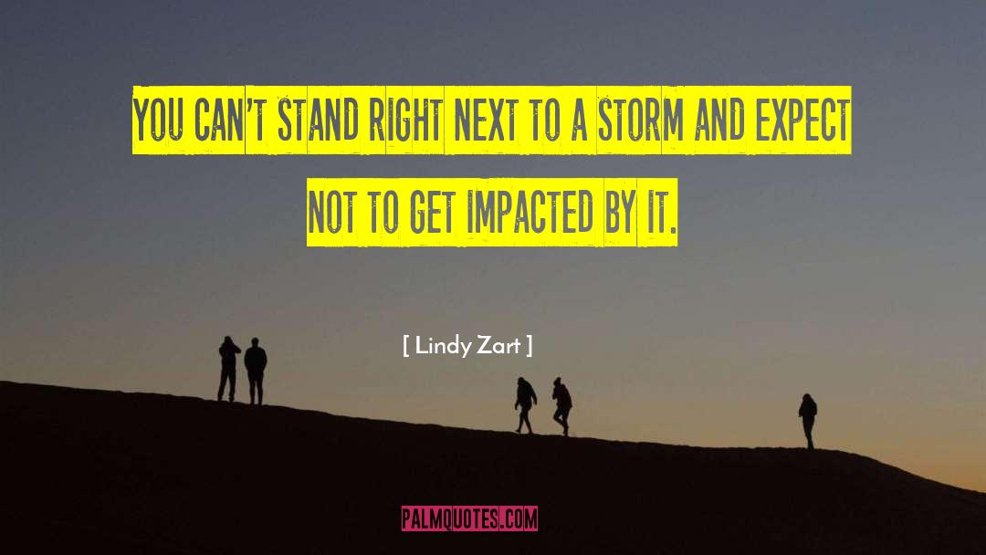 Impacted quotes by Lindy Zart