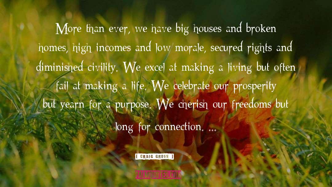 Impactful Living quotes by Craig Gross
