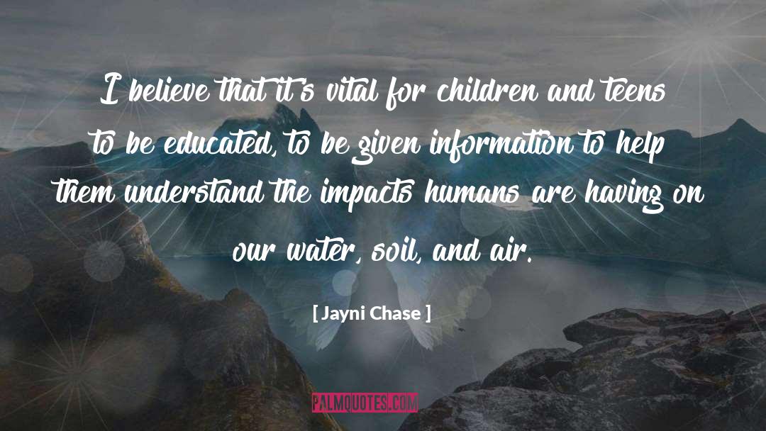 Impacts quotes by Jayni Chase