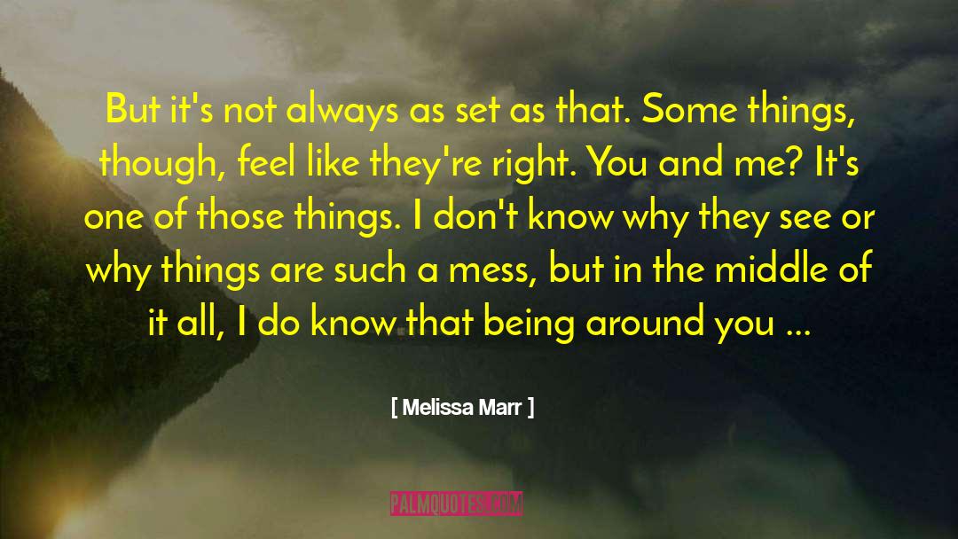 Imparerai A Tue quotes by Melissa Marr