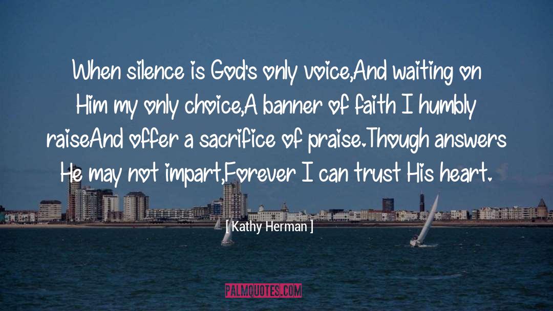 Impart quotes by Kathy Herman