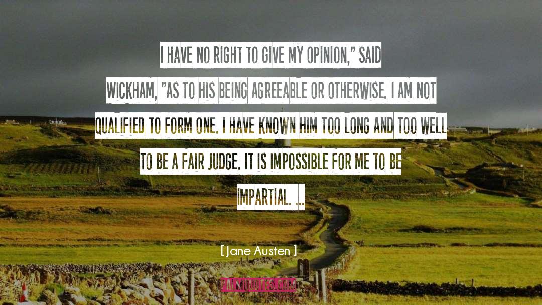Impartial quotes by Jane Austen