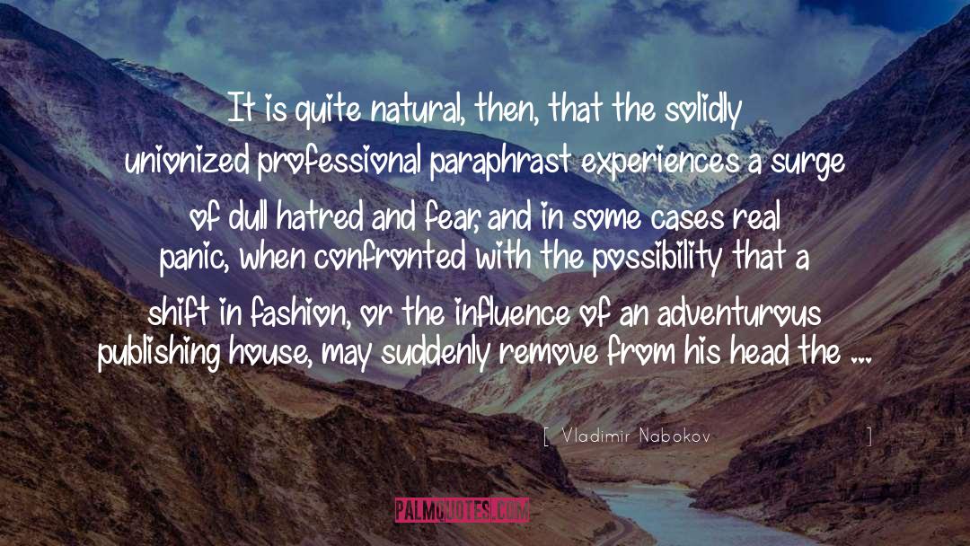 Impassioned quotes by Vladimir Nabokov