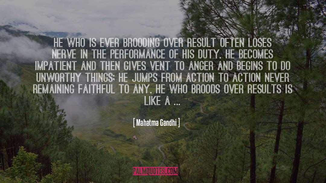 Impatient quotes by Mahatma Gandhi