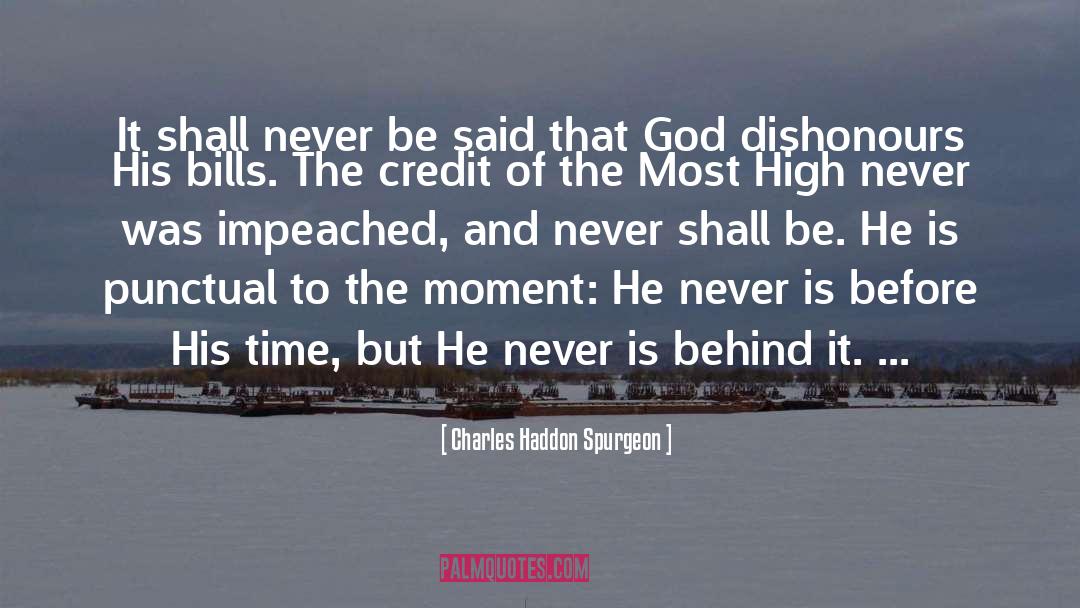 Impeached quotes by Charles Haddon Spurgeon