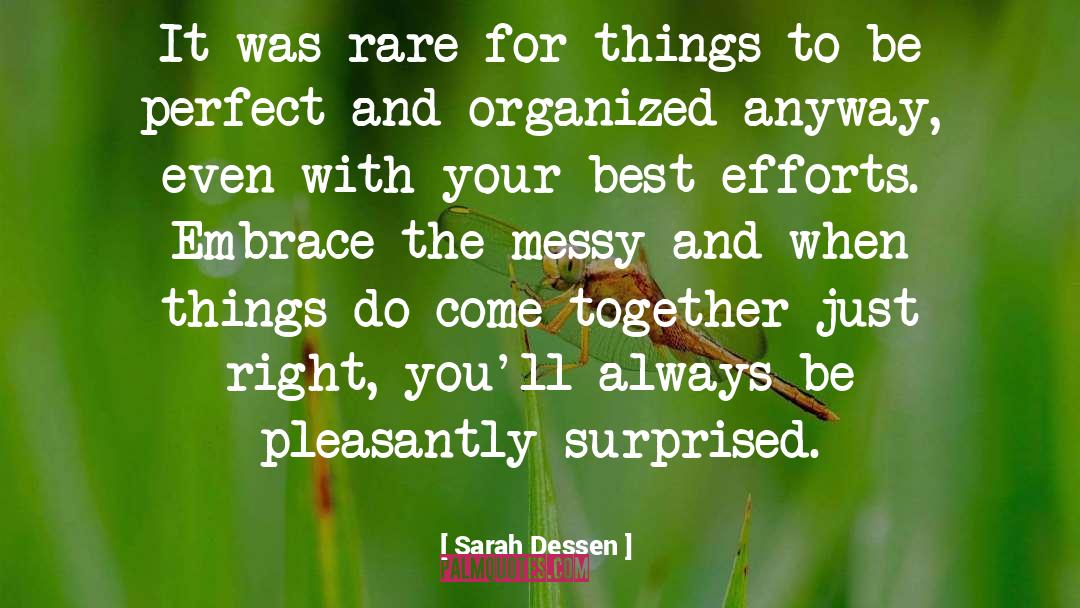 Impefection quotes by Sarah Dessen