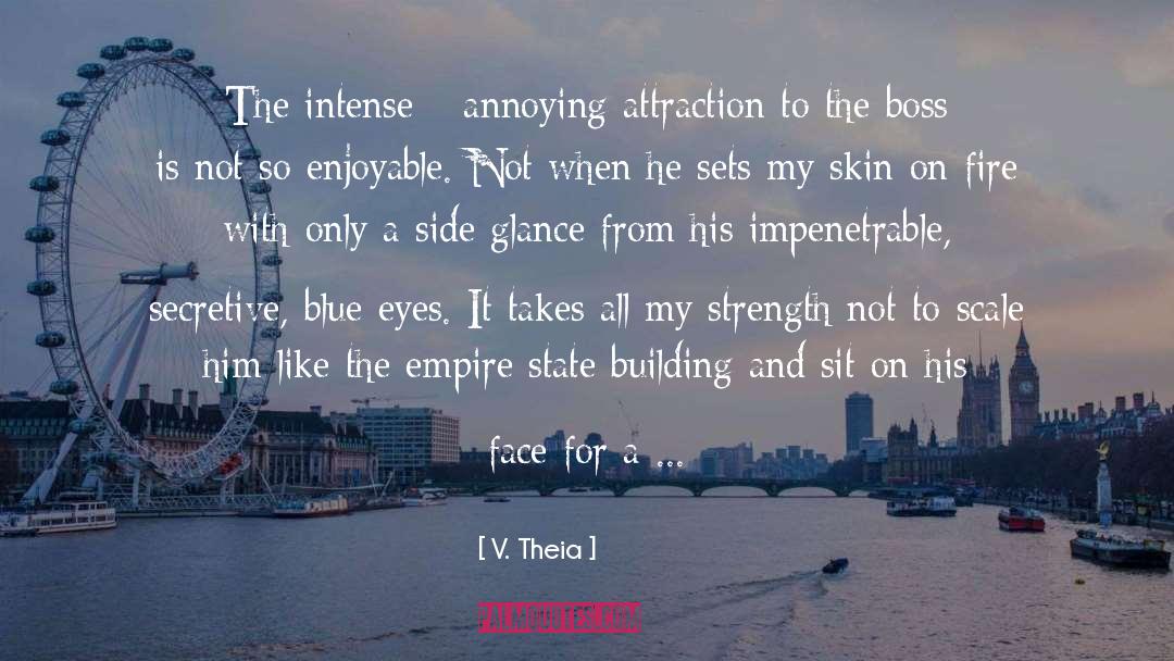 Impenetrable quotes by V. Theia