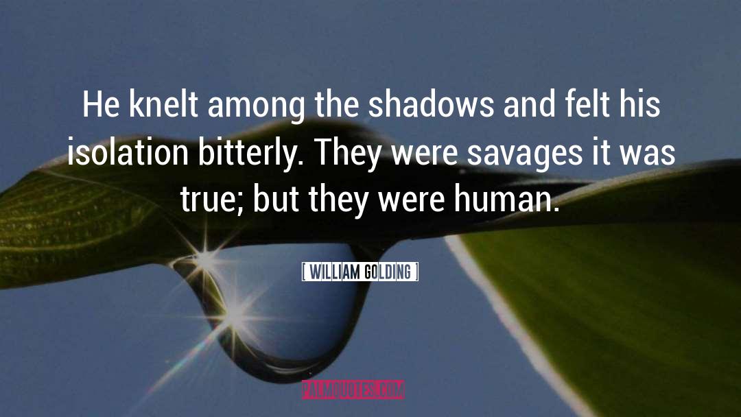 Impenetrable Shadows quotes by William Golding