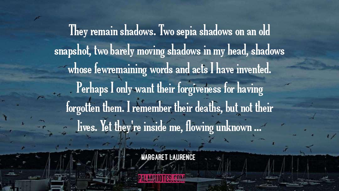 Impenetrable Shadows quotes by Margaret Laurence