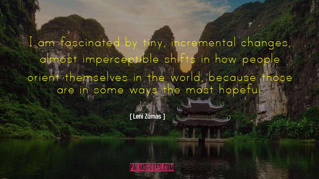 Imperceptible quotes by Leni Zumas