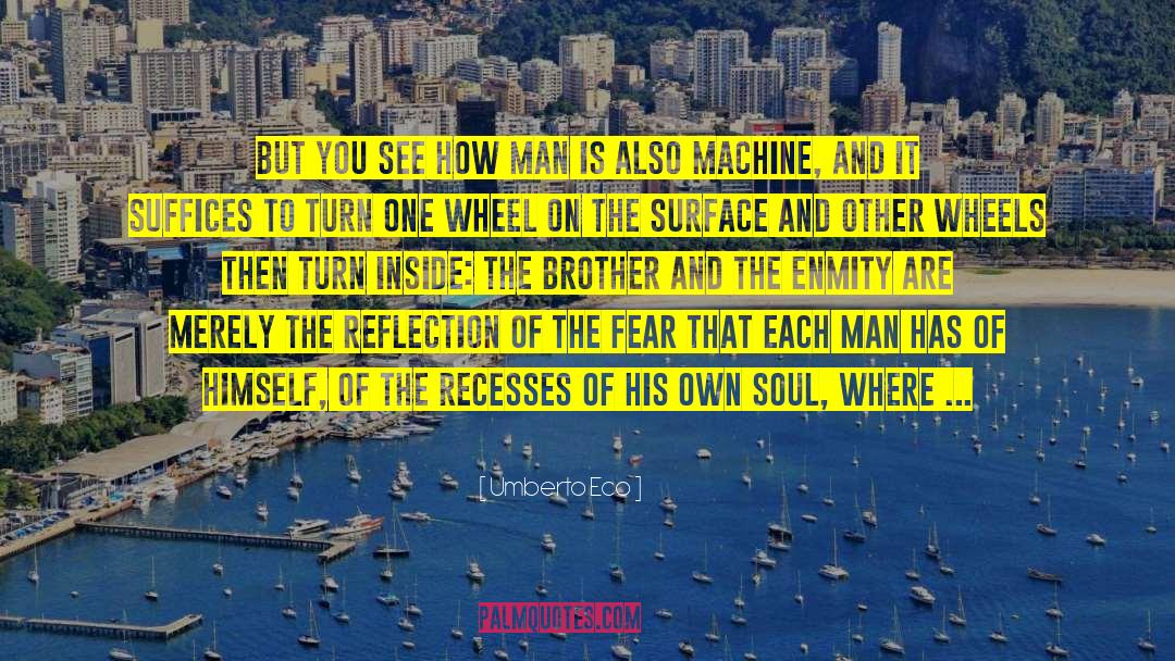 Imperceptible quotes by Umberto Eco