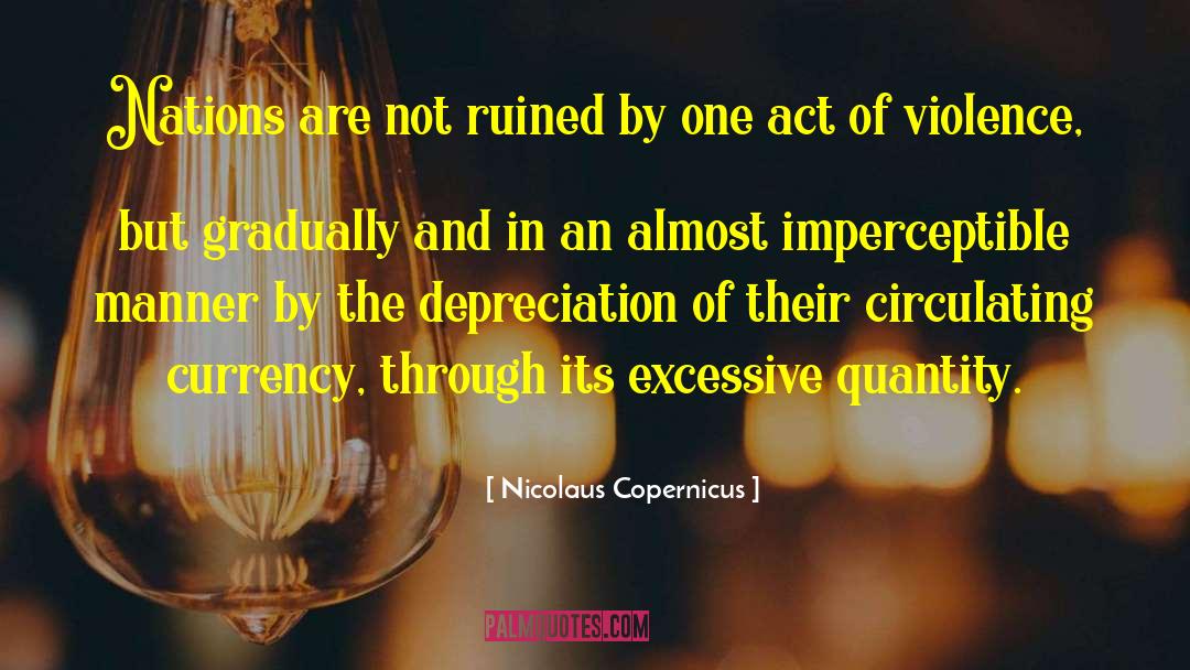 Imperceptible quotes by Nicolaus Copernicus