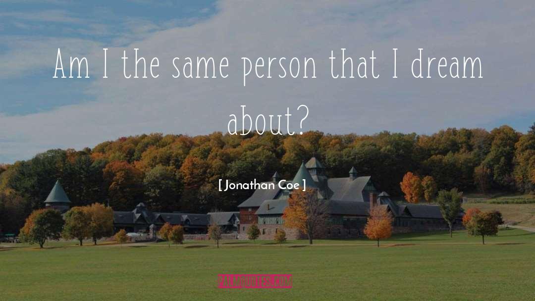Imperfect Person quotes by Jonathan Coe
