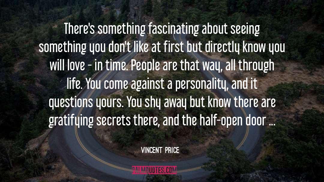 Imperfection Love quotes by Vincent Price