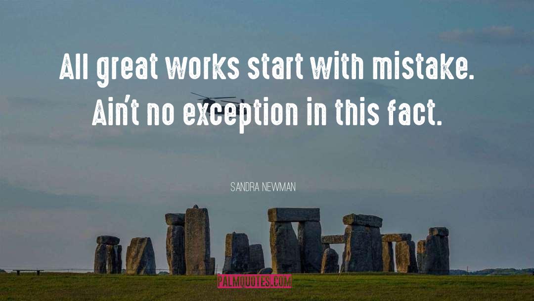 Imperfection quotes by Sandra Newman